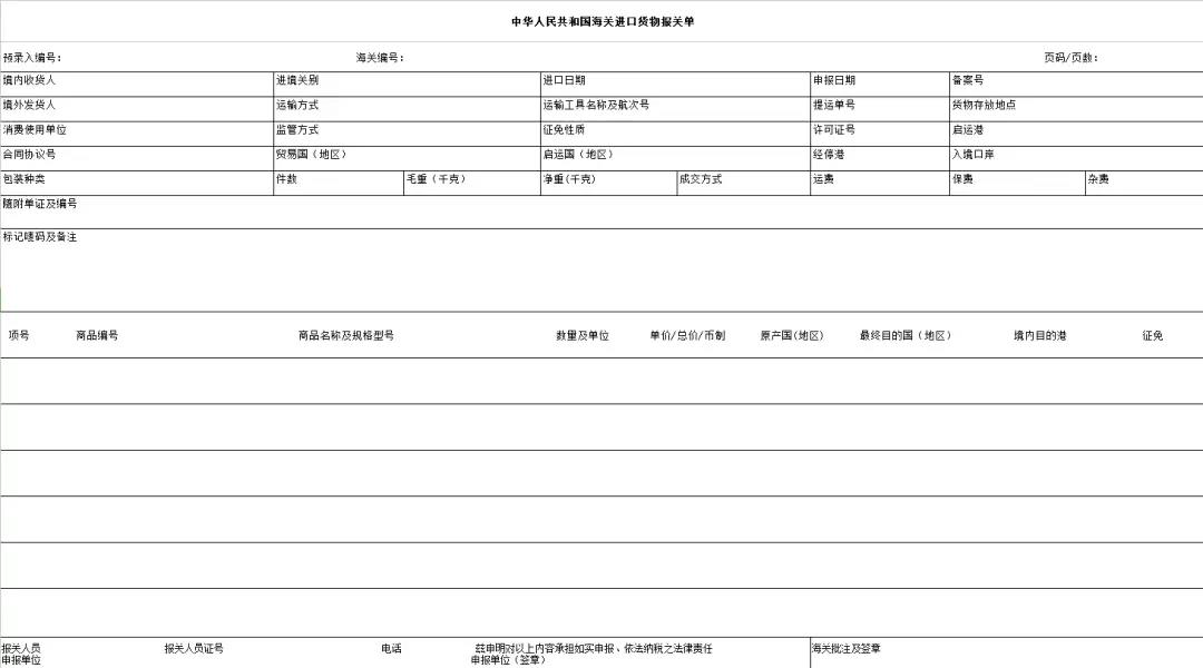 【重要】今天起，新版報(bào)關(guān)單試運(yùn)行，這些變更和注意點(diǎn)！內(nèi)附新版《海關(guān)進(jìn)出口貨物報(bào)關(guān)單》