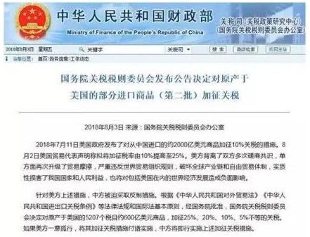 國際貿(mào)易,亞馬遜FBA_散貨拼箱中國反擊對美國進口近百種船舶產(chǎn)品加征關稅