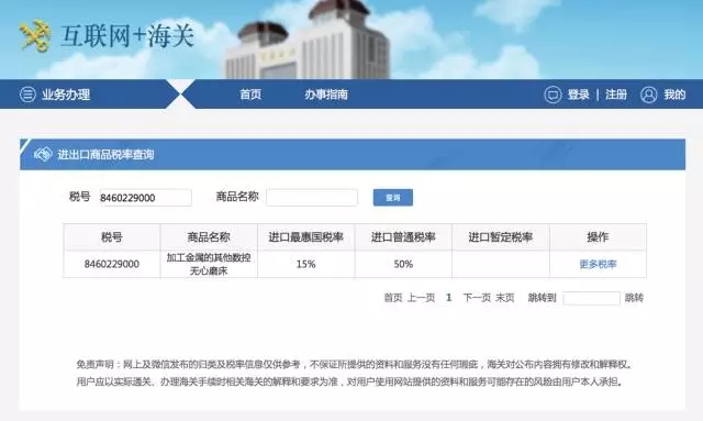 如何查詢進出口報關進出口稅率？
