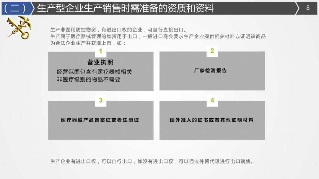 2020年最詳細(xì)出口（口罩、防護(hù)服等醫(yī)療物資）要求!