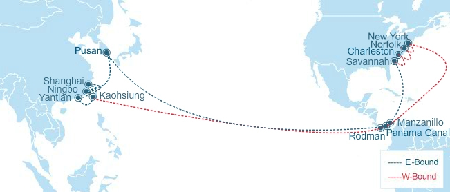 通行巴拿馬運(yùn)河？太堵了！陽明海運(yùn)將繞行